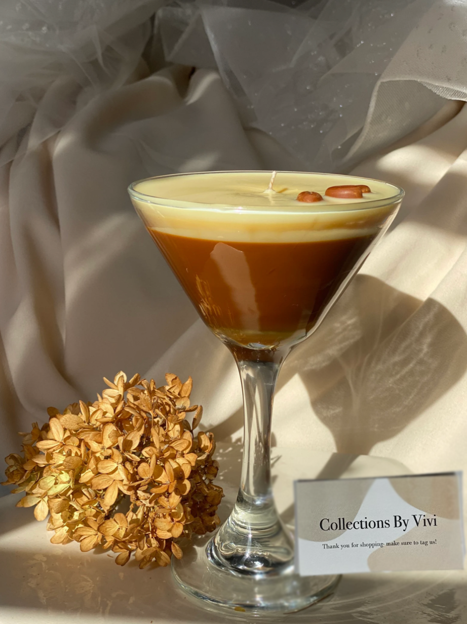 Collections By Vivi - Wholesale Novelty Candle - Espresso Martini Soy Candle – Hand-Poured, Vegan, Non-Toxic 1