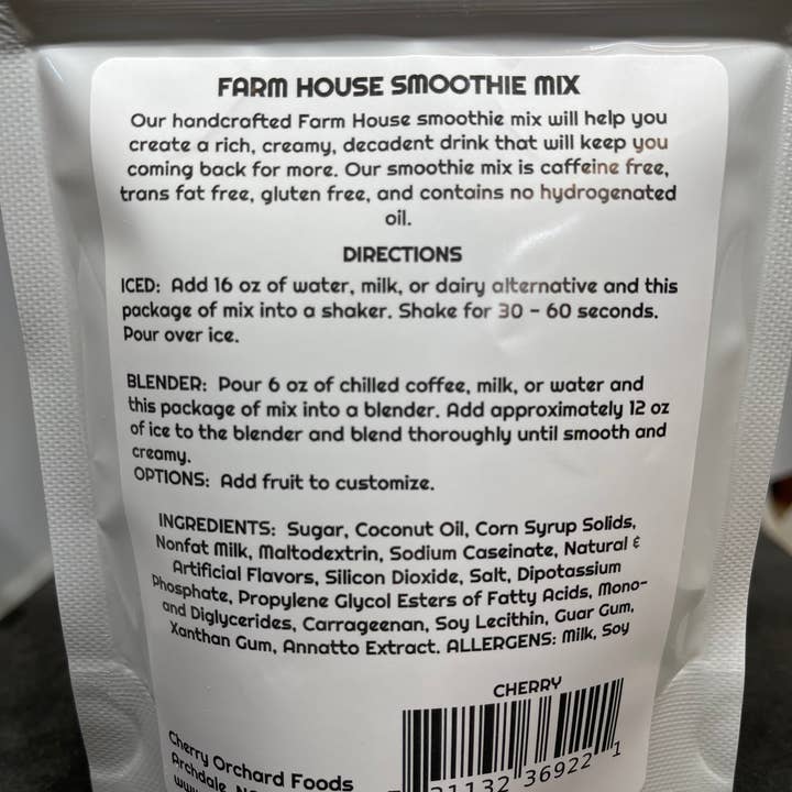 Cherry Orchard Foods - Wholesale Protein/Superfood Powder - Smoothie Mixes12