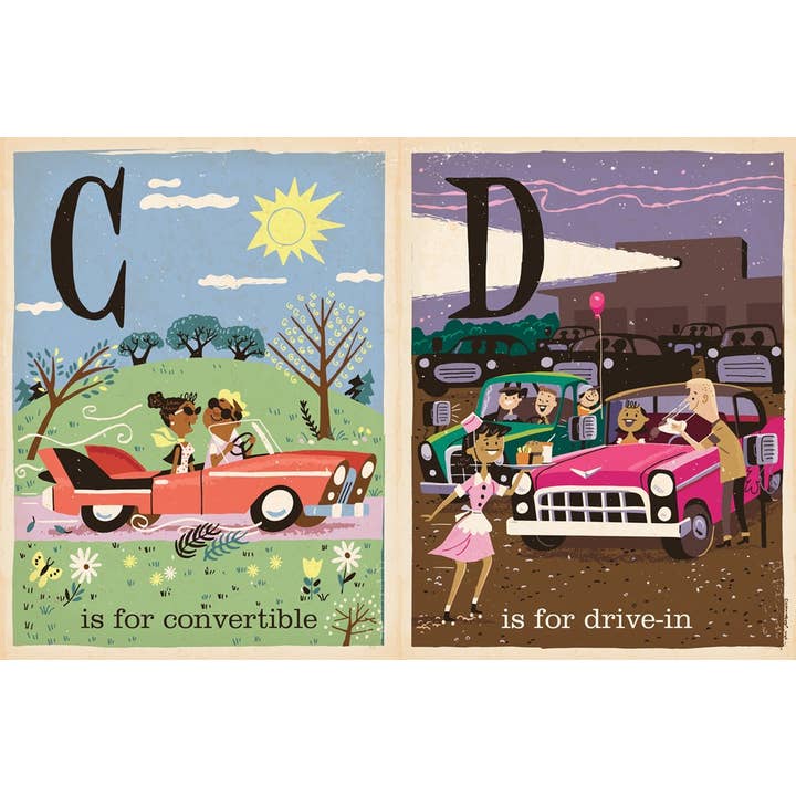 Gibbs Smith - Wholesale Book - Kids - A is for Atom: A midcentury Alphabet