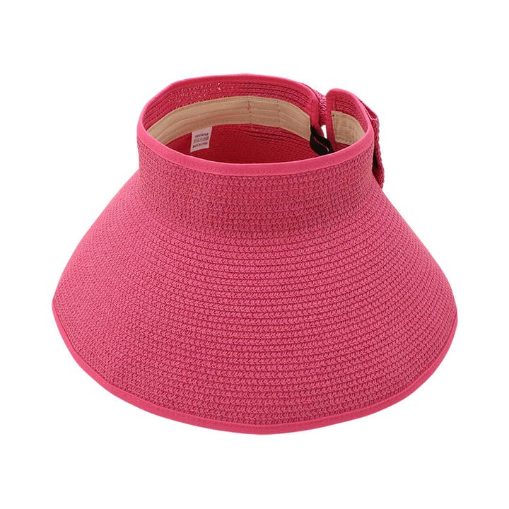 Embellish Your Life - Vente Visière – femme - Visière en paille compressible7