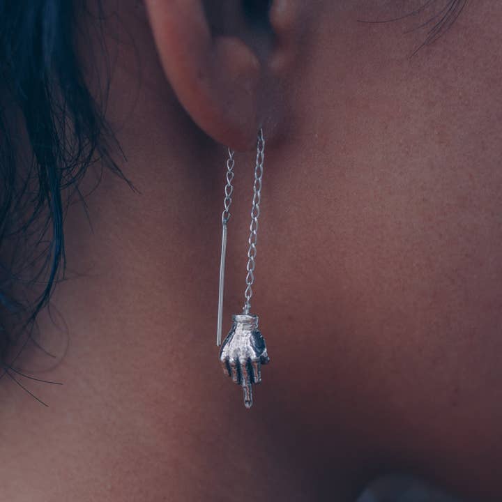 Best Wishes Earrings - 925 Sterling Silver for wholesale by JewelryLab