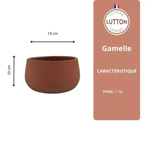 Poterie lutton – Engroshandel Madskål - Kat/hund – Håndlavet keramisk hundeskål -2