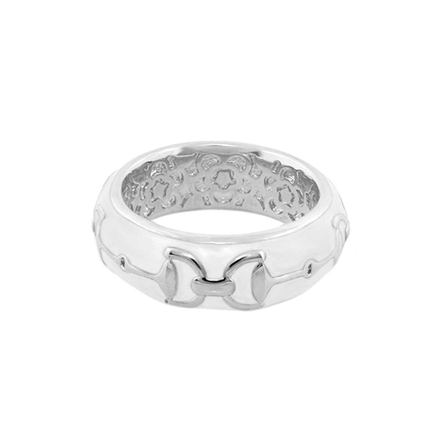 Lauren G Adams – wholesale Band/stacked ring – Equestrian Stirrup Ring0