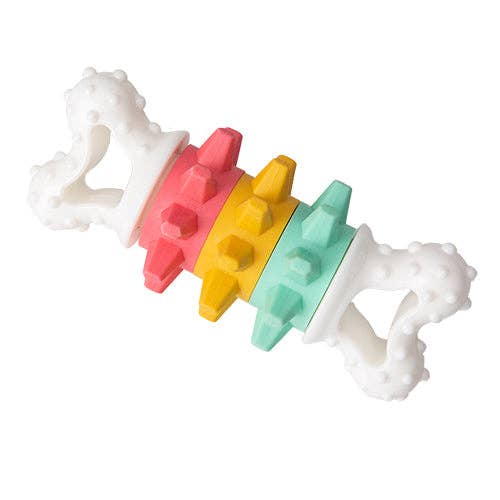 SnugArooz – wholesale Tuggleksak för hund - Hund – Twist & Shake Nylon Brusigt Ben2