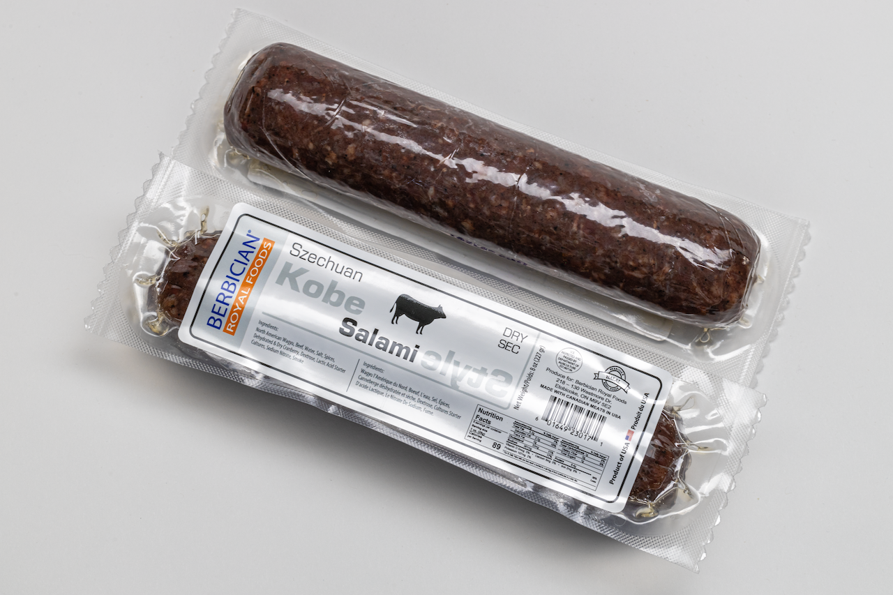 Berbician - Wholesale Salami - Kobe Style Beef Salami1