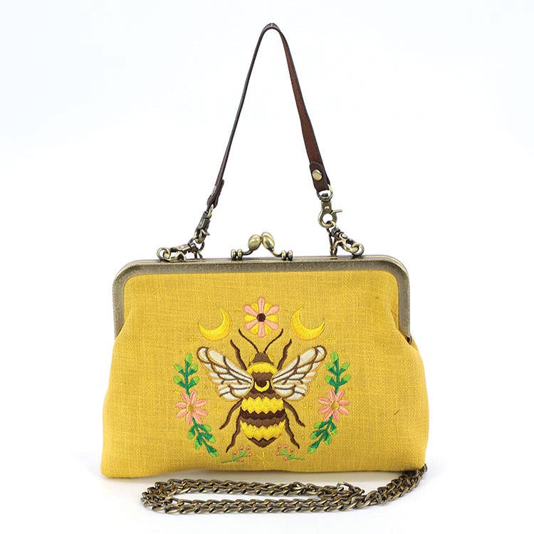 COMECO INC - Wholesale Crossbody Bag - Women's - Bee Kisslock Bag0