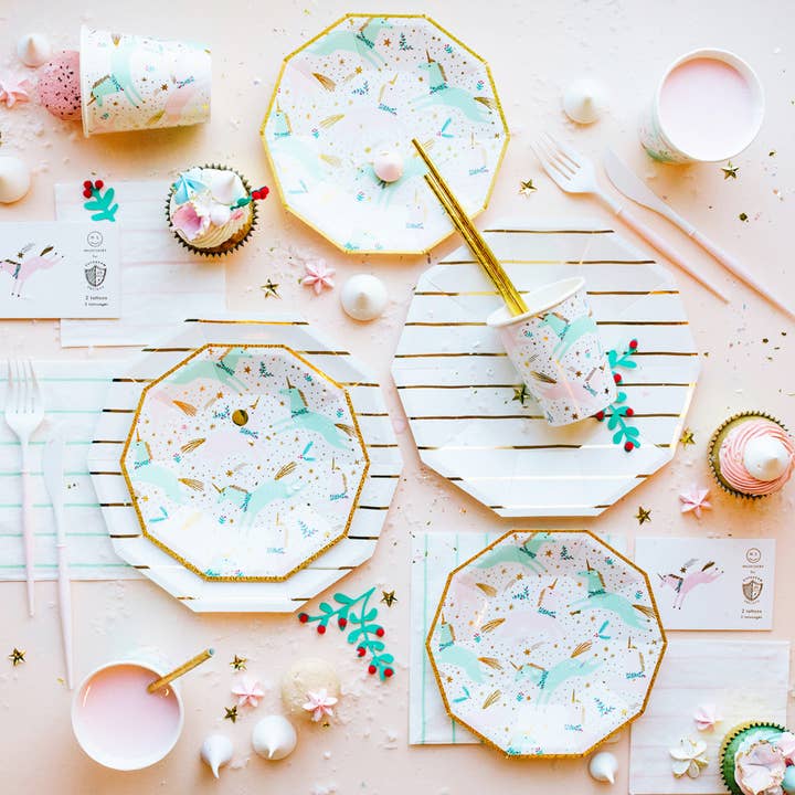 Jollity & Co. + Daydream Society - Wholesale Disposable Plate - Magical Christmas Small Plates - 8 Pk.3