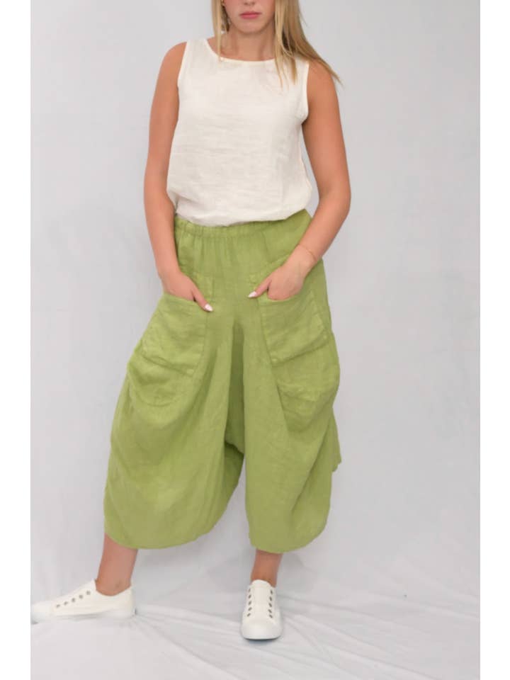 Merci Marie - Wholesale Pants - Women's - Linen Parachute Pants35