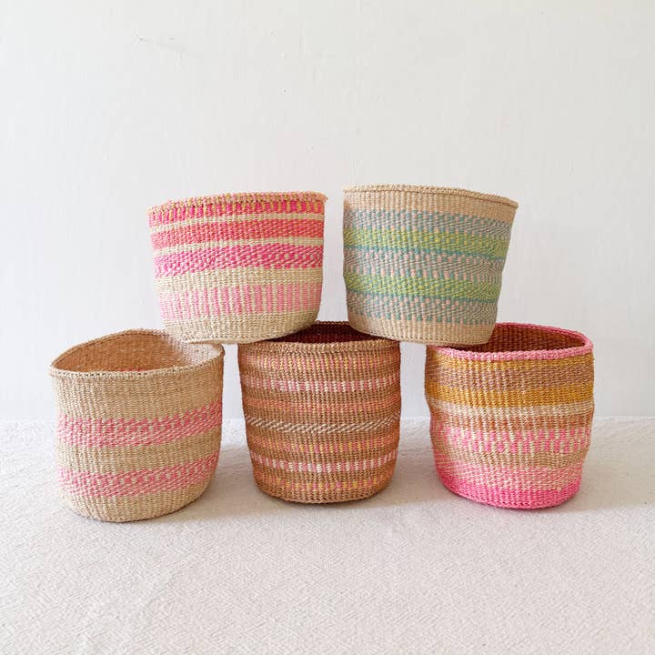 7"- 8" Small Storage Plant Baskets - Assortment 971 for wholesale by Amsha