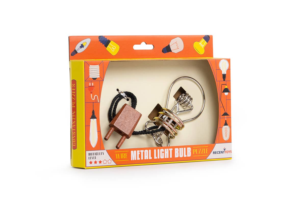 Recent Toys – wholesale Puzzle – Child – Metal Light Bulb5