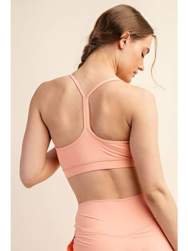 Sunday Morning - Wholesale Sports Bra - Women's - T479937 RACER BACK RECYCLED BUTTER SOFT BRA TOP6