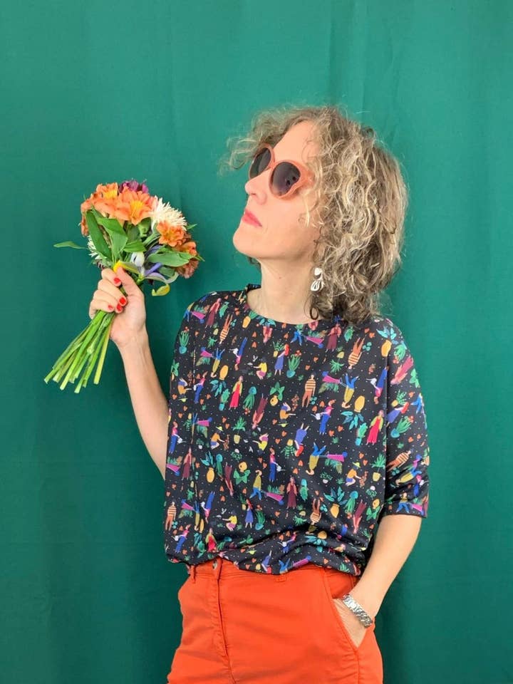 Bond T-shirt - Pflanzgefäße mit Aufdruck für den Großhandel von La Compiano