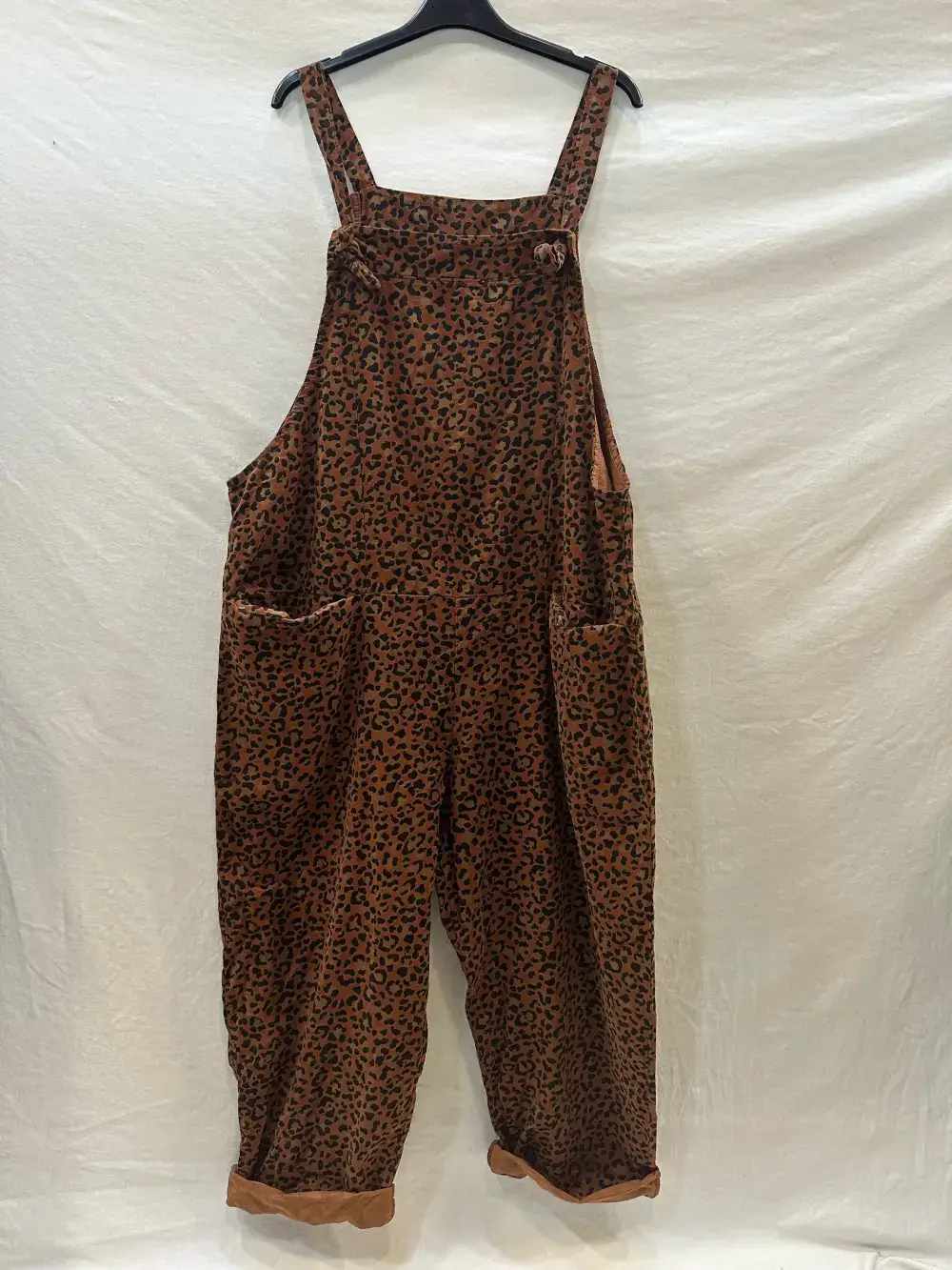 Mimi & Gogo – Engroshandel Heldragt – til kvinder – Kombination I Leopardfløjl  @96580_CBVLeo10