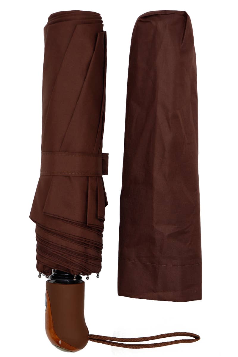 ASSORTEREDE Monokrom Auto Åben-fold Kompakt Paraply for engroshandel på Faire13