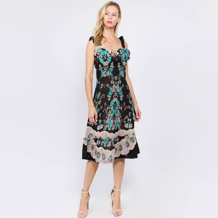 Baumwollrüsche im Boho-Hippie-Stil mit Schulterriemen und Reißverschluss für den Großhandel von Jayli Clothing