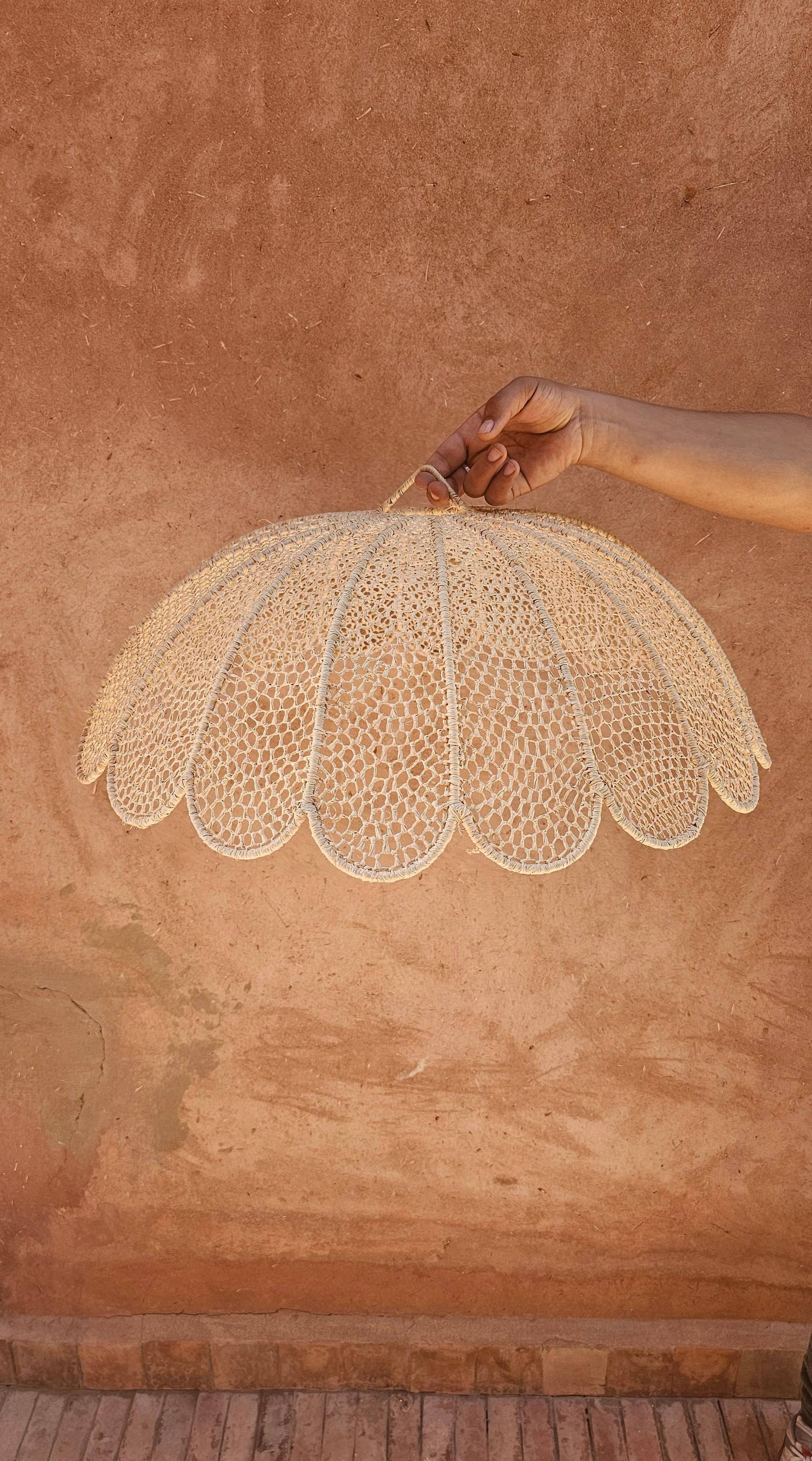martitec - Wholesale Chandelier/Hanging Light - Handmade Raffia Pendant Light – Natural Hanging Lampshade7