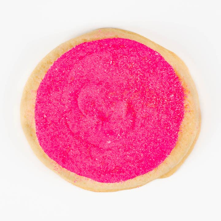 Pink Stardust Cookie for wholesale by Breauxdoo Bakery