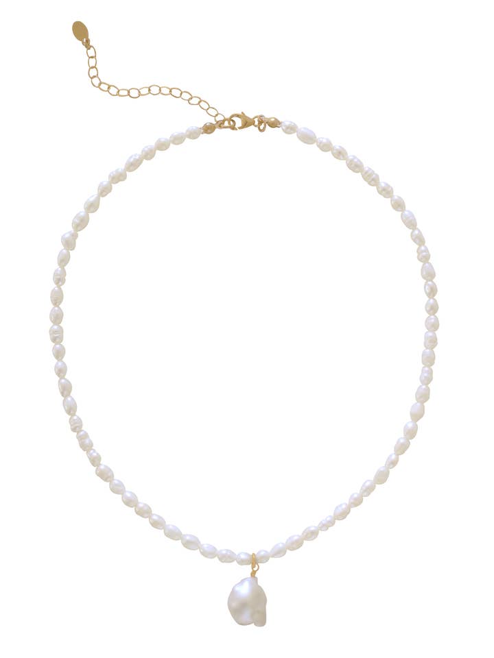 Baroque Perla Necklace for wholesale by DE CÉA