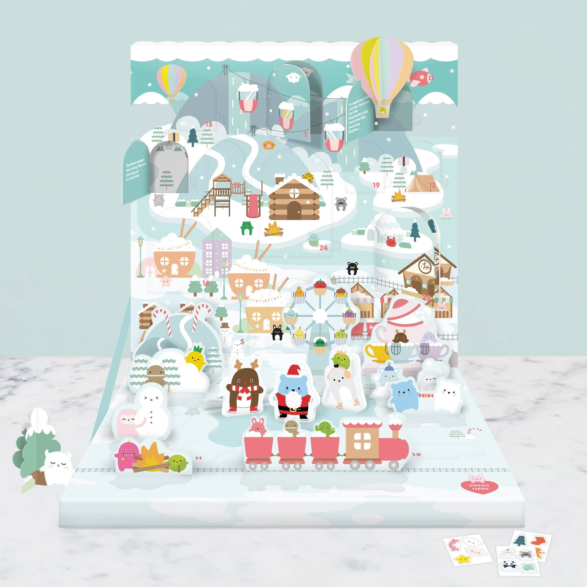 Music Box - Wholesale Advent calendar - 'Noodoll' Music Box Advent Calendar2