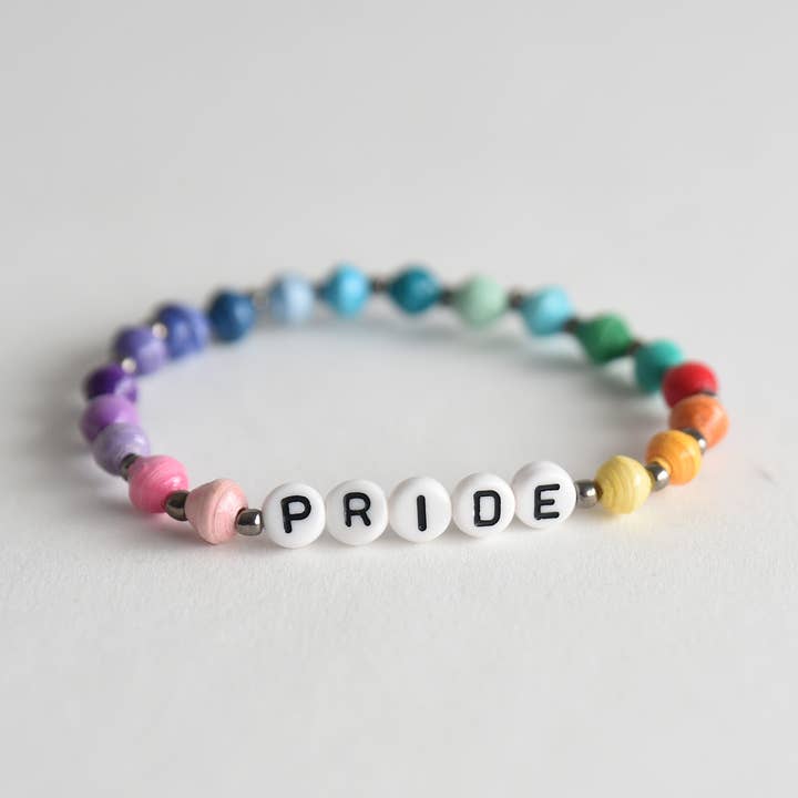 PRIDE Rainbow Bracelet for wholesale by Project Have Hope