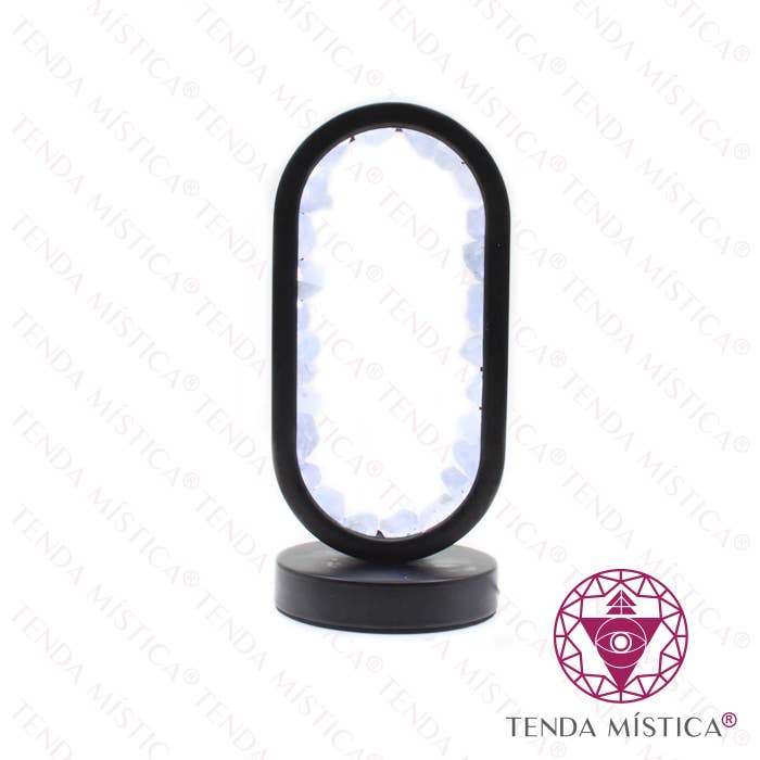 Tenda Mística - Wholesale Accent/Desk Lamp - Celestite Oval Lamp0