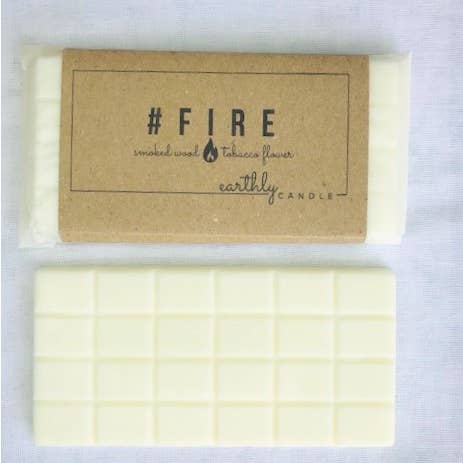 #Vuur Wax Melt Bar – Gerookt Hout en Tabaksbloem voor wholesale door Earthly Candle