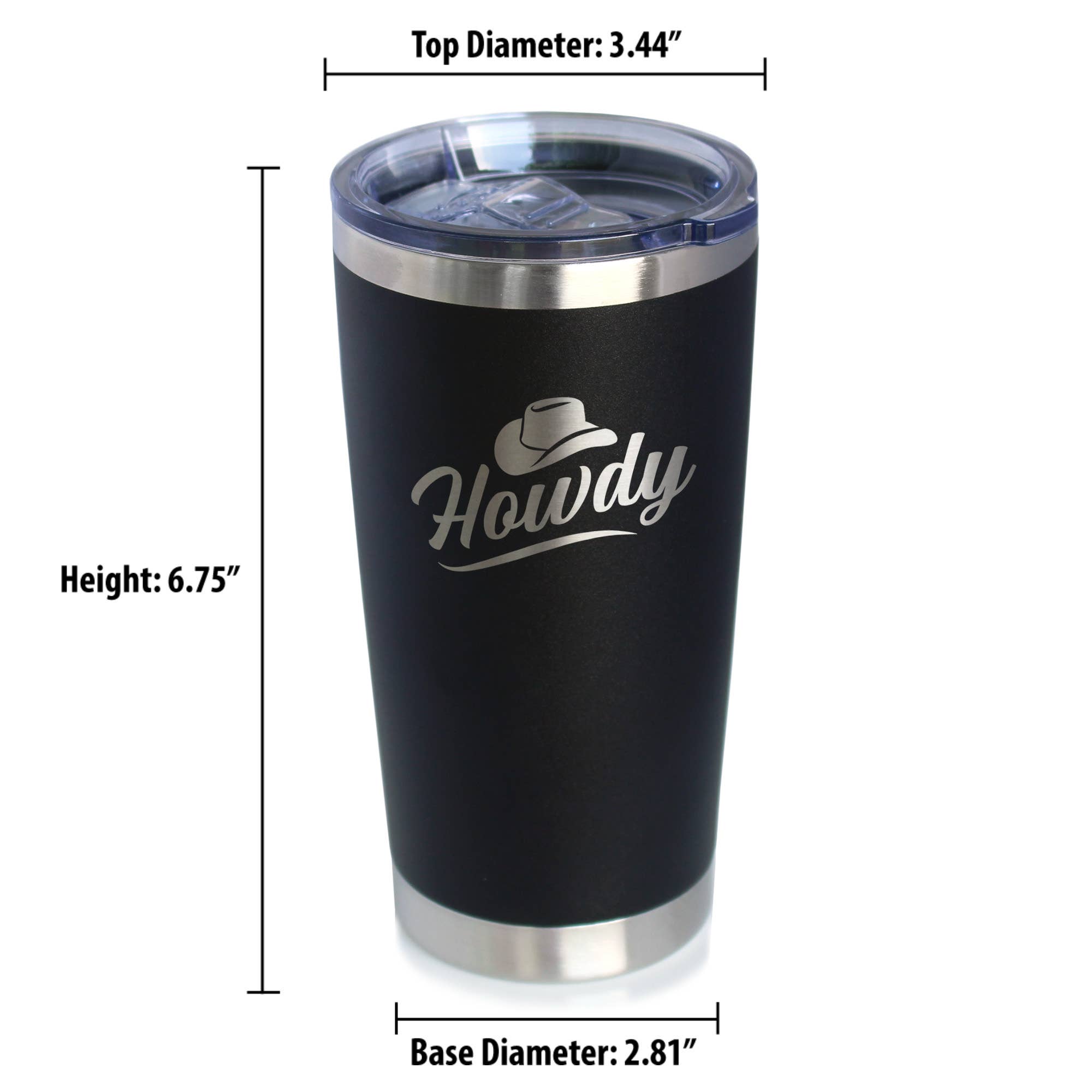 bevvee - Wholesale Insulated Mug/Tumbler - Howdy Insulated Travel Tumbler - Western Party Gifts4