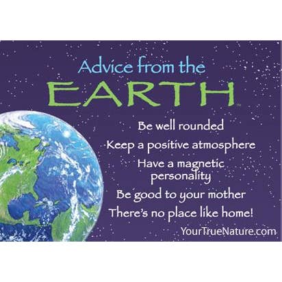 Conseils de l'aimant géant de la Terre pour la vente par Advice for Life by Your True Nature