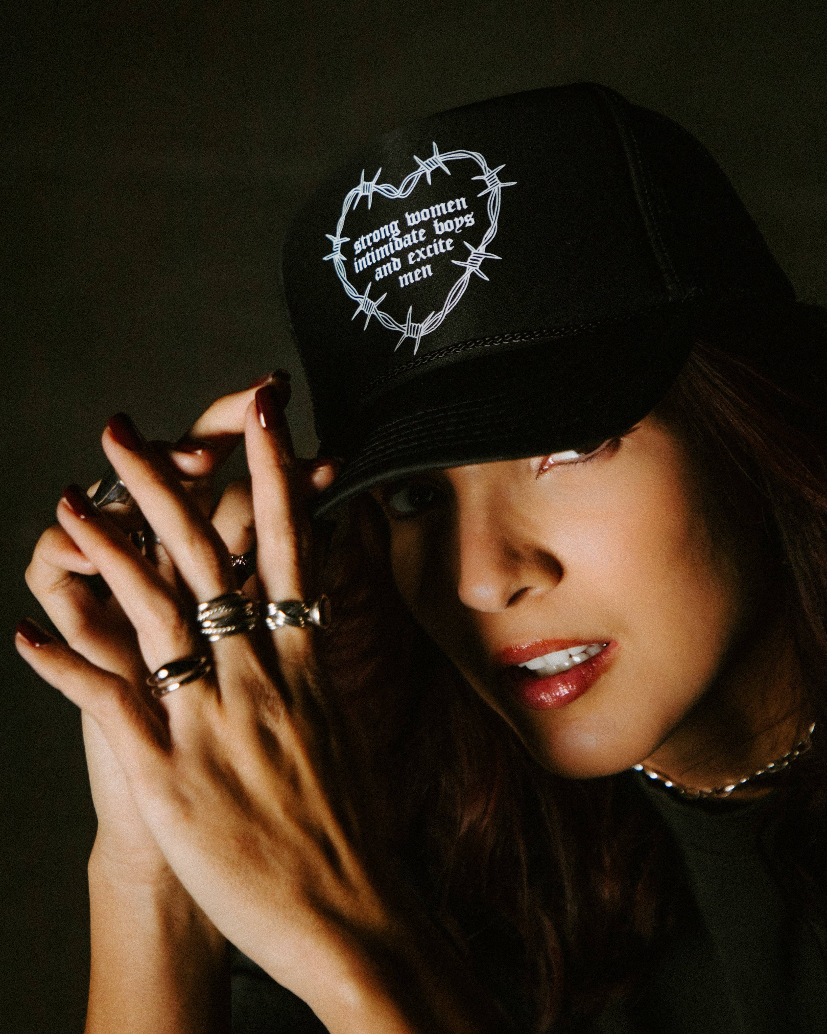 Rebel Soul Collective - Wholesale Trucker Hat - Women's - Strong Women Trucker Hat
