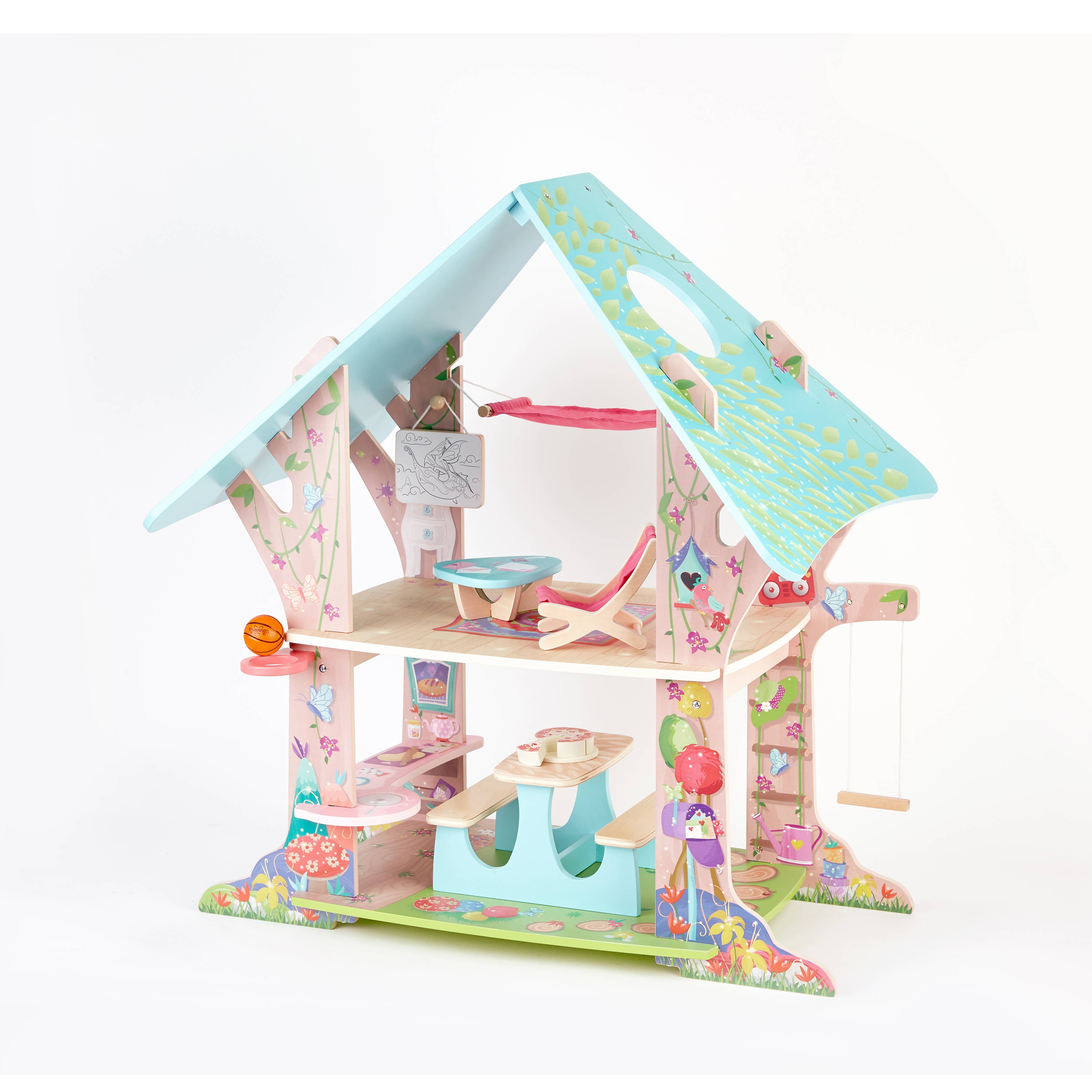 Hape Toys - Wholesale Doll Accessory Kit - Kids - Kruselings Magical Forest Clubhouse Doll Accessory Kit1