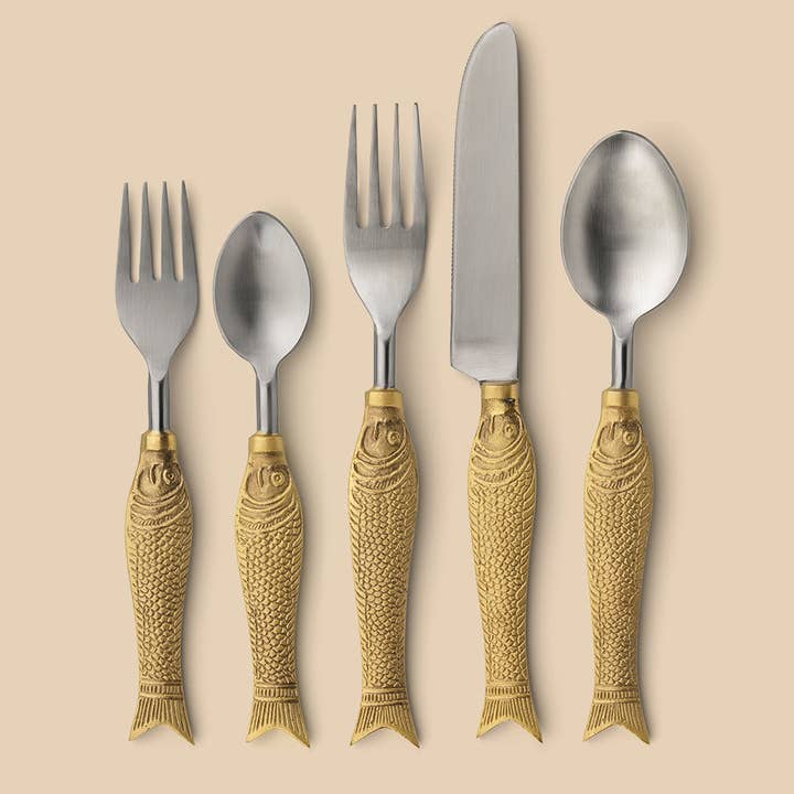Bazar Bizar Living - Wholesale Table fork - The Fish Shaped Fork - S2