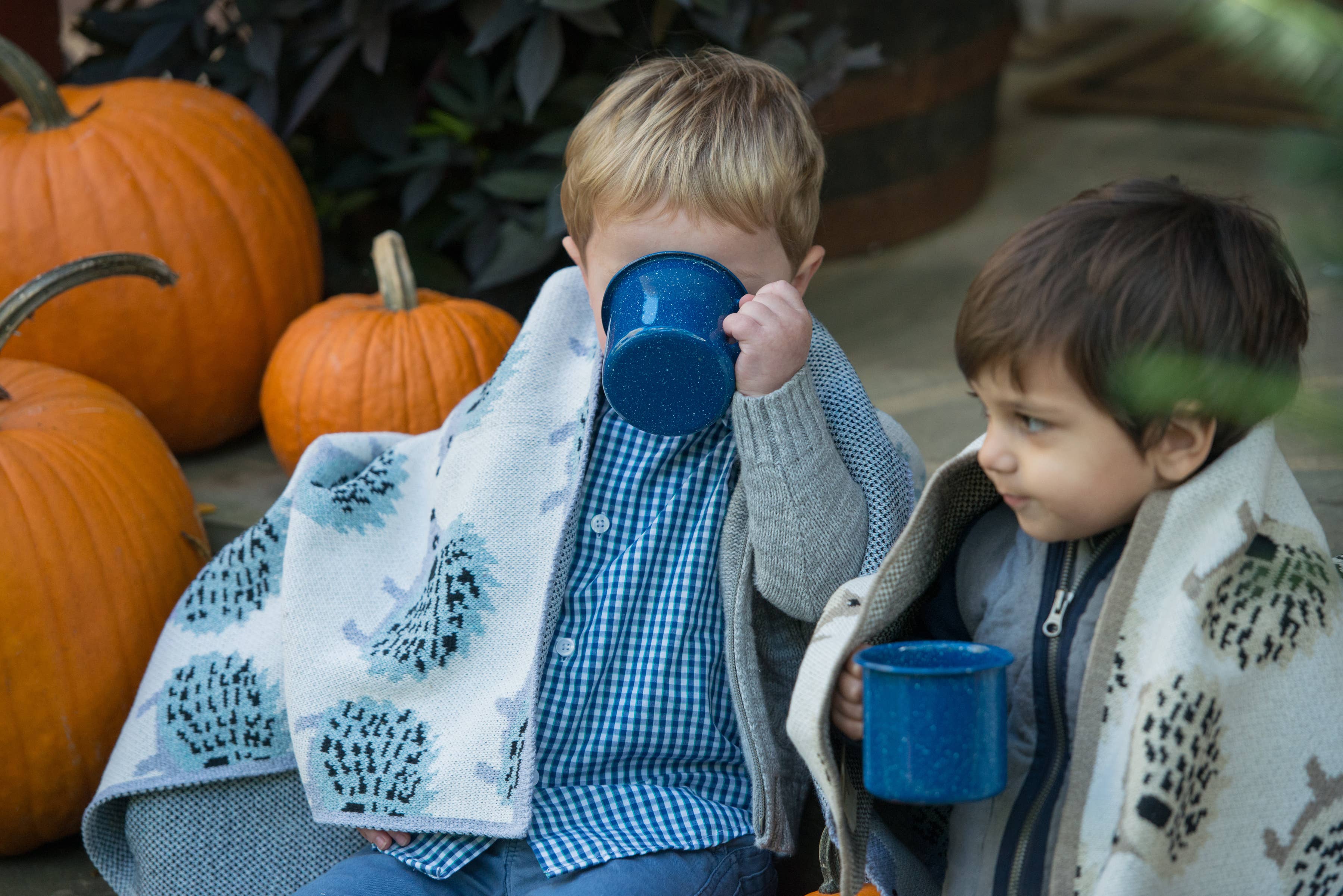 In2Green - Vendita all'ingrosso Coperta - Bambini e neonati - Coperta in Maglia di Cotone per Bambini - Riccio4