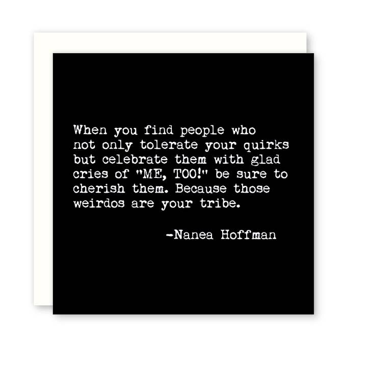 Votre tribu Nanea Hoffmann - (Amour + Amitié) pour la vente par Raincity Prints