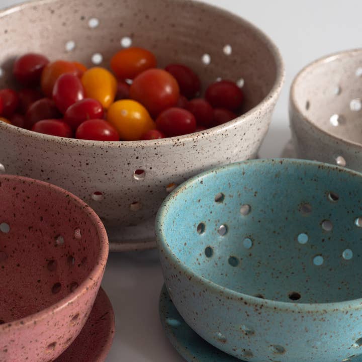 Small Berry Bowl With Dish for wholesale by RachaelPots