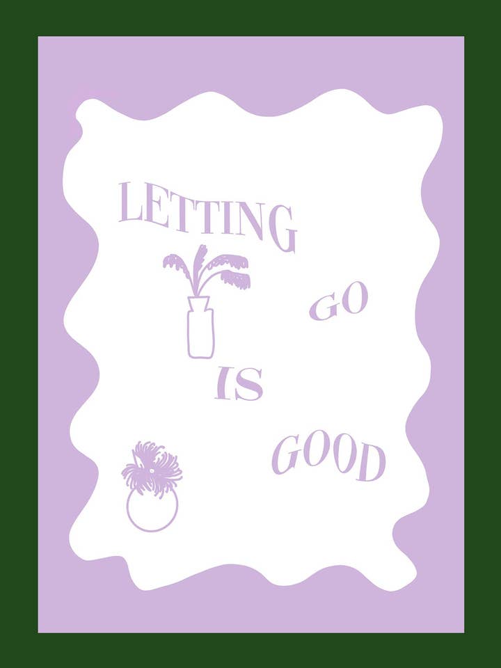 Impression artistique Let It Go pour la vente par Jenna O. Studio