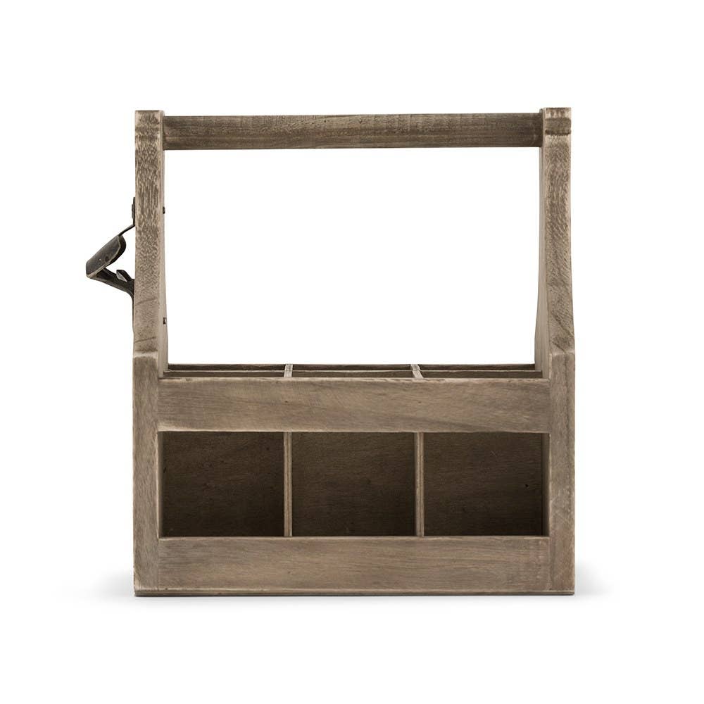 Weddingstar Inc. – wholesale Öl-/vinhylla – Trä ölflaska caddy med öppnare1