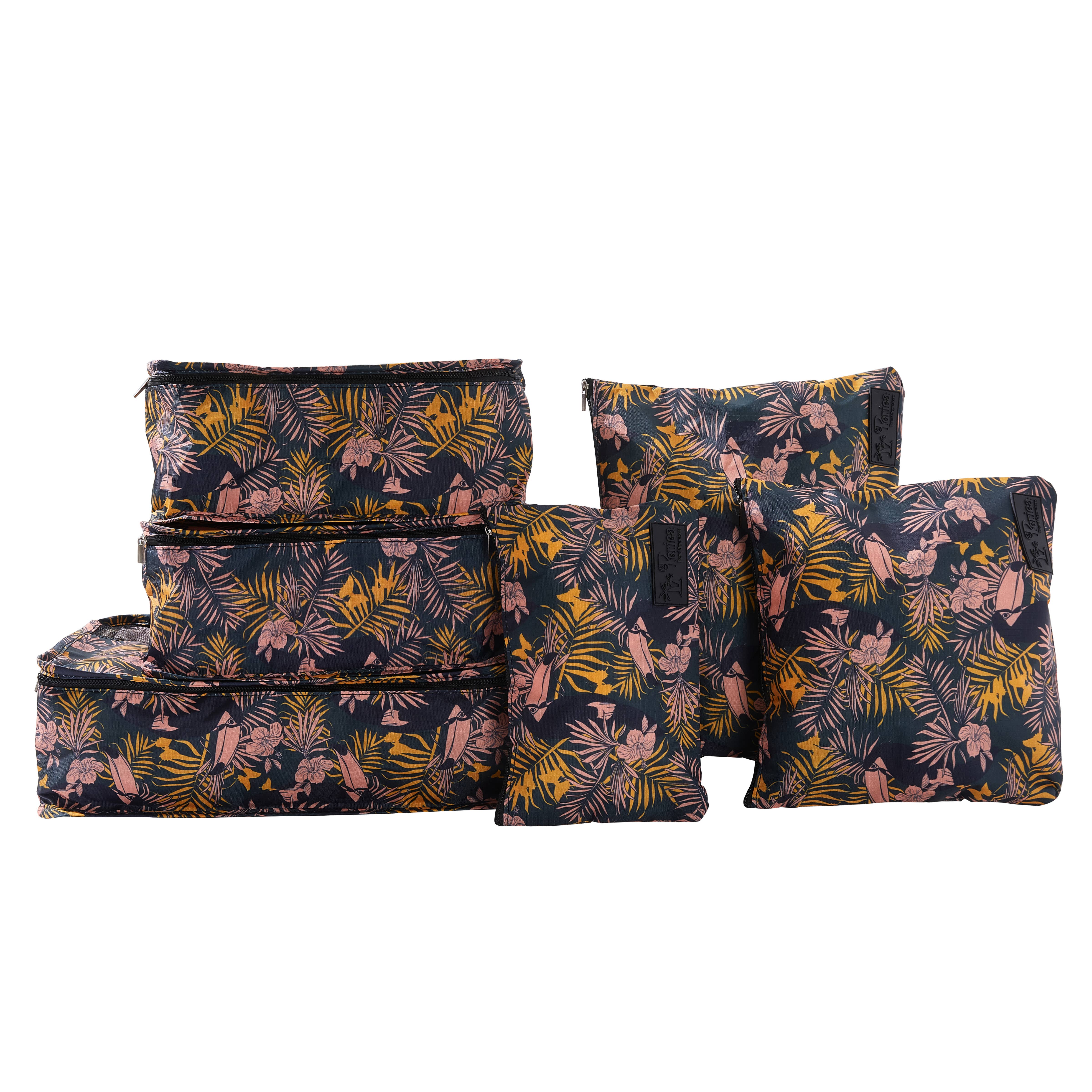 Periea - Wholesale Packing Cube - Periea 'Lucy' Travel Organiser - 6 in 1 Packing Cubes0