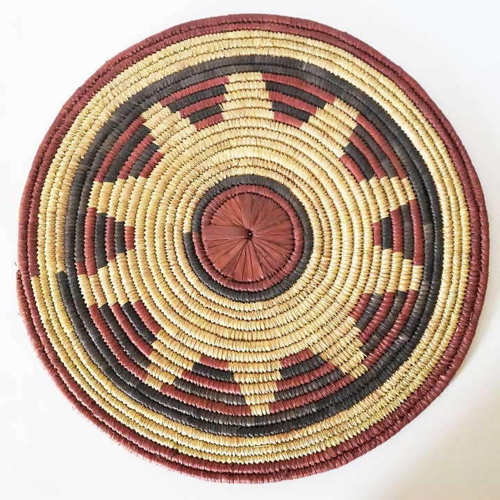 Set de table en raphia pour la vente par Koko Celeste