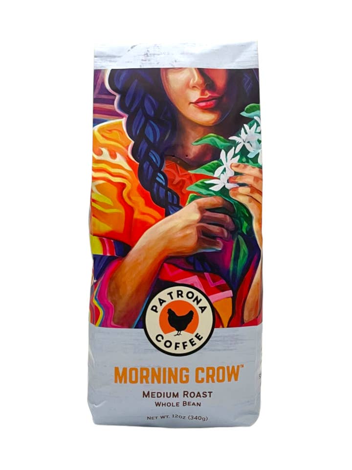 Morning Crow Medium Roast for wholesale by Patrona Coffee