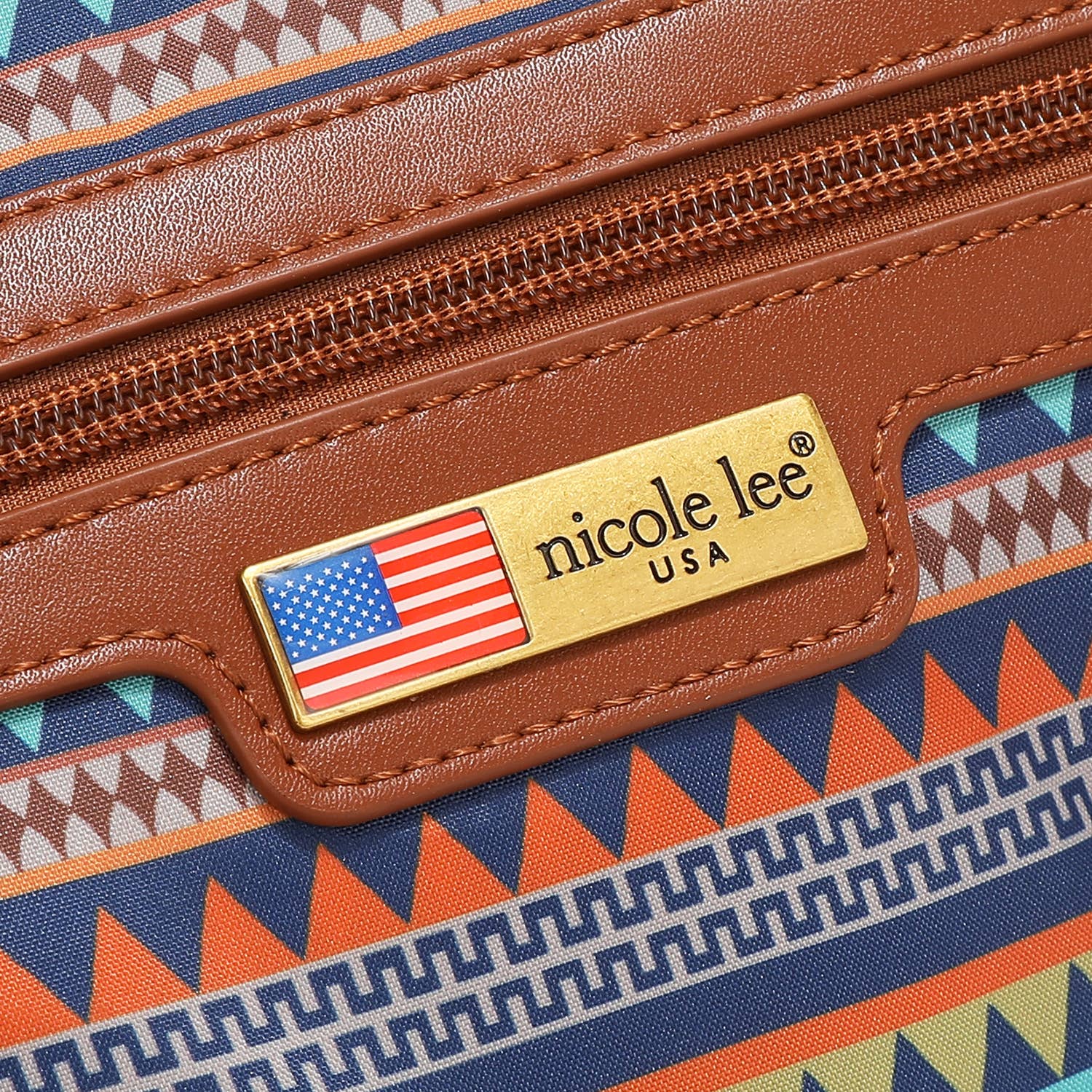 Nicole Lee USA – wholesale Shoulder bag – women's – FLORAL LEAF CRESCENT SHOULDER BAG

16