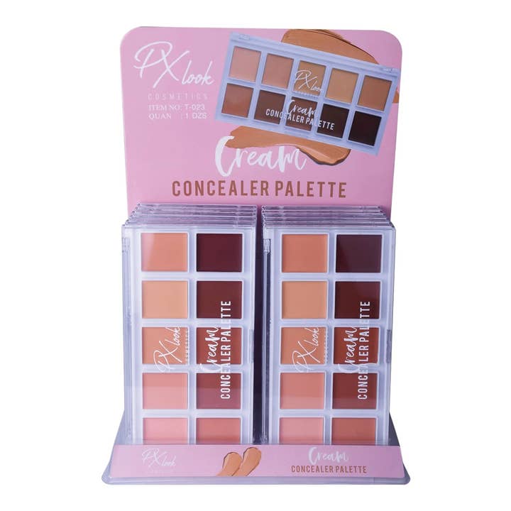 Efon International Corp. ā wholesale Face concealer ā 10 Versatile Shades Best seamless Cream Concealer Palette10