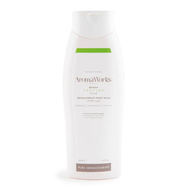 Inspirera Kroppstvätt med Bergamott & Lime för wholesale av AromaWorks London