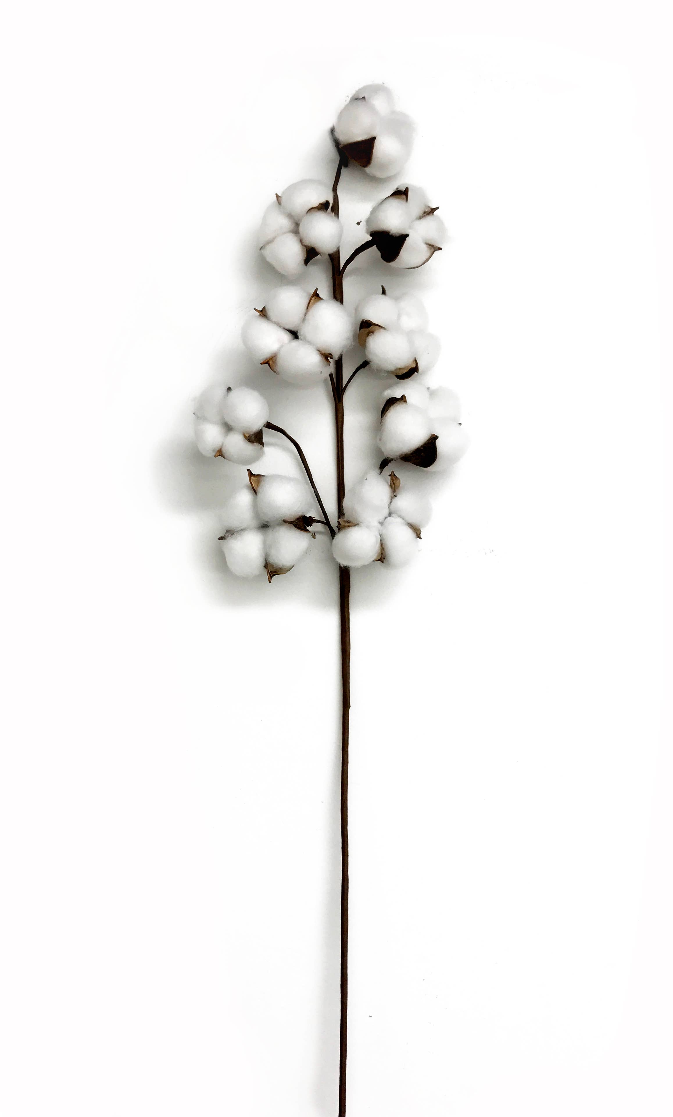 Wilco Home – Großhandel Künstliche Blumen – Handverdrahtetes 20-Zoll-Baumwollspray 9 Kapseln1