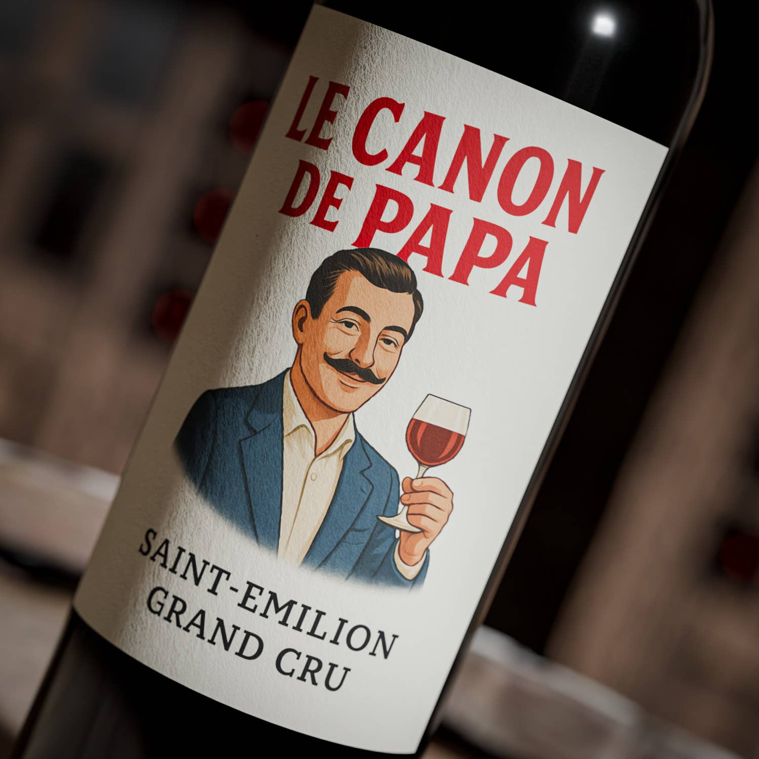 Les Compagnons du Canon - Vente Vin rouge - Le Canon de Papa 2023 - Saint-Emilion Grand Cru3