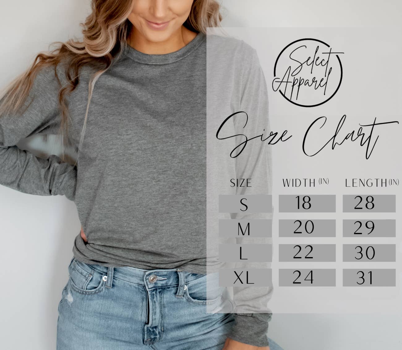 Select Apparel – Engroshandel T-shirt med print - Dame – Jesus er grunden til sæsonens lange ærmer3