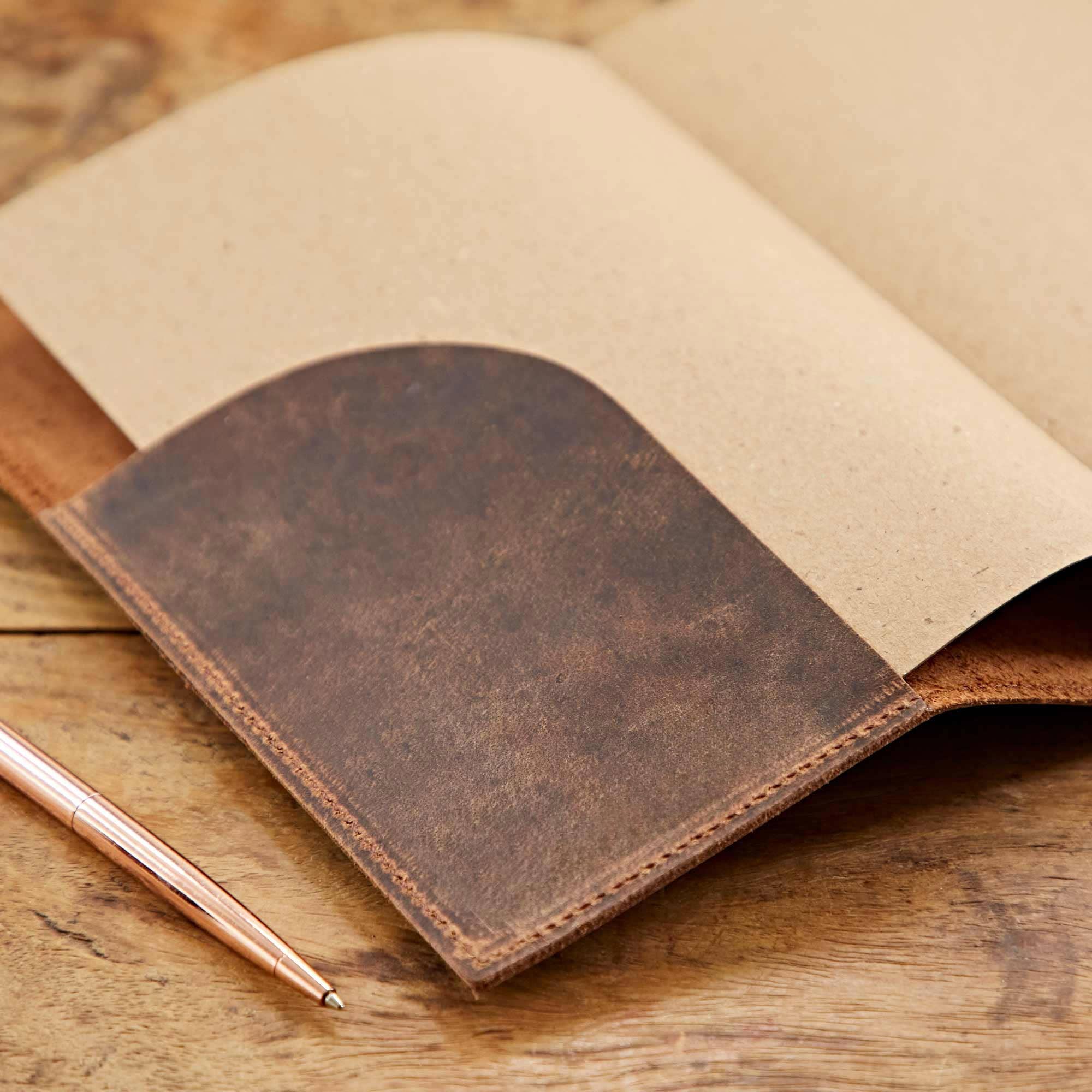 The Paper High Gift Company Limited - Wholesale Journal Cover - Buffalo Leather Refillable Journal4