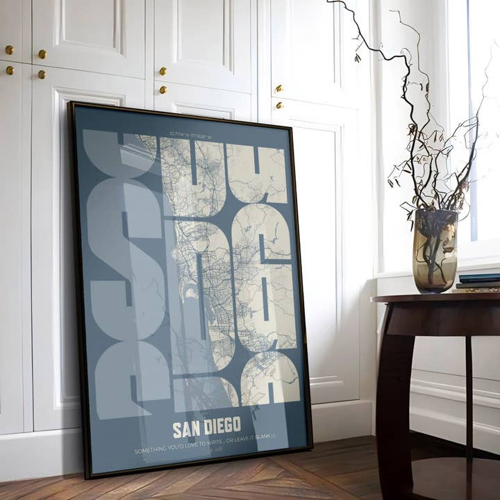 Carte SDG Letra pour la vente par The Traveler Art