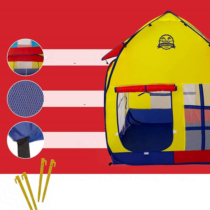 Above Edge - Vendita all'ingrosso Tenda - Bambini - Tenda da gioco per bambini con custodia da trasporto per interni ed esterni per bambini3