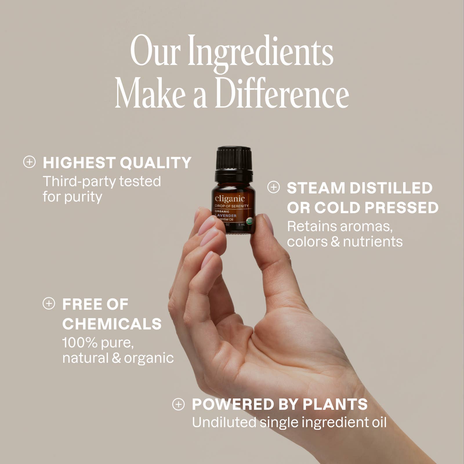 Cliganic - Wholesale Essential Oil - Essential Oils Set - Organic Aromatherapy Set (5ml)7