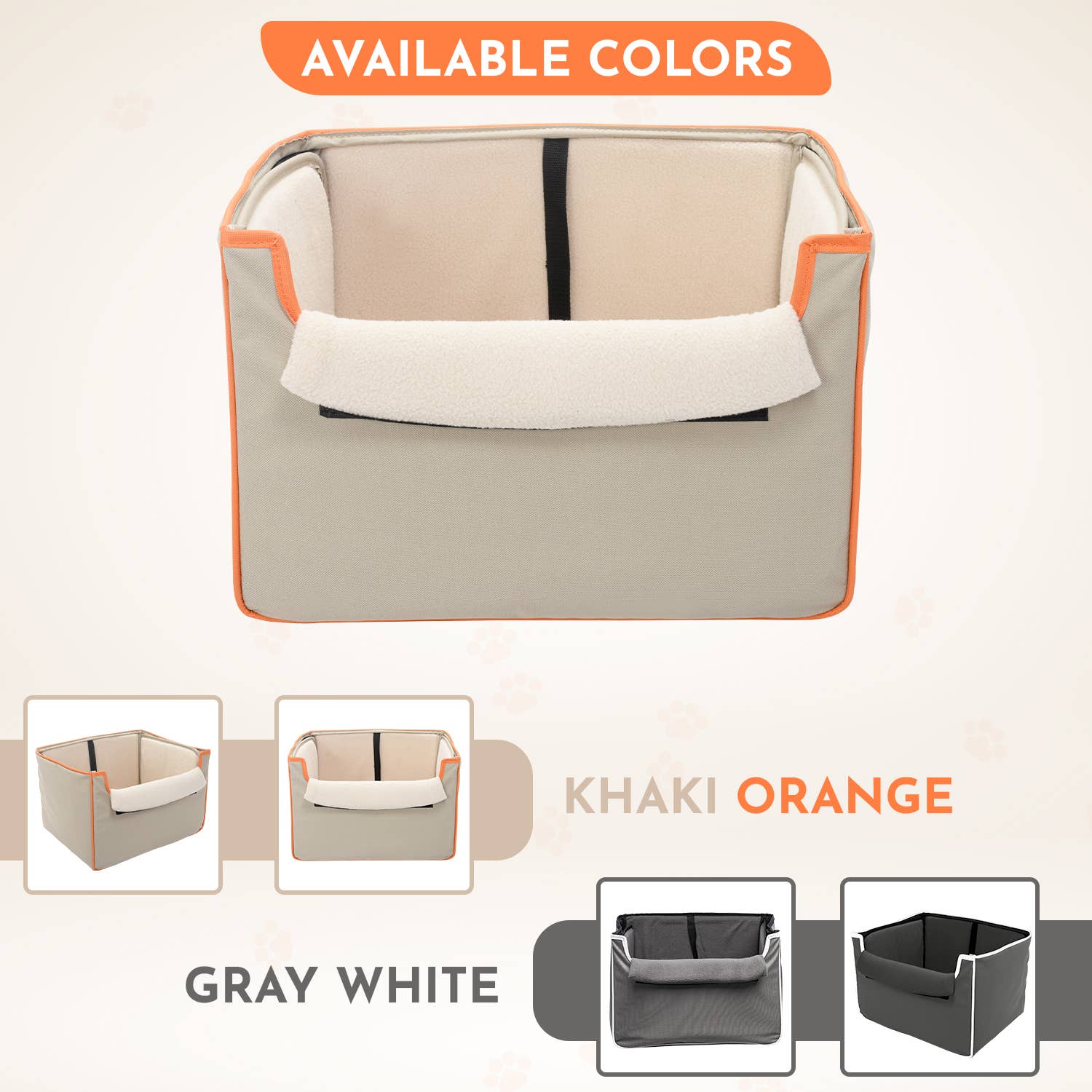 Precious Tails - Wholesale Pet Carrier - Cat/Dog - Co-Pilot Pet Collapsible Car Booster Seat5